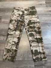 Cabelas Microtex Camo Cargo Pants Hunting Men's 38x31 C60