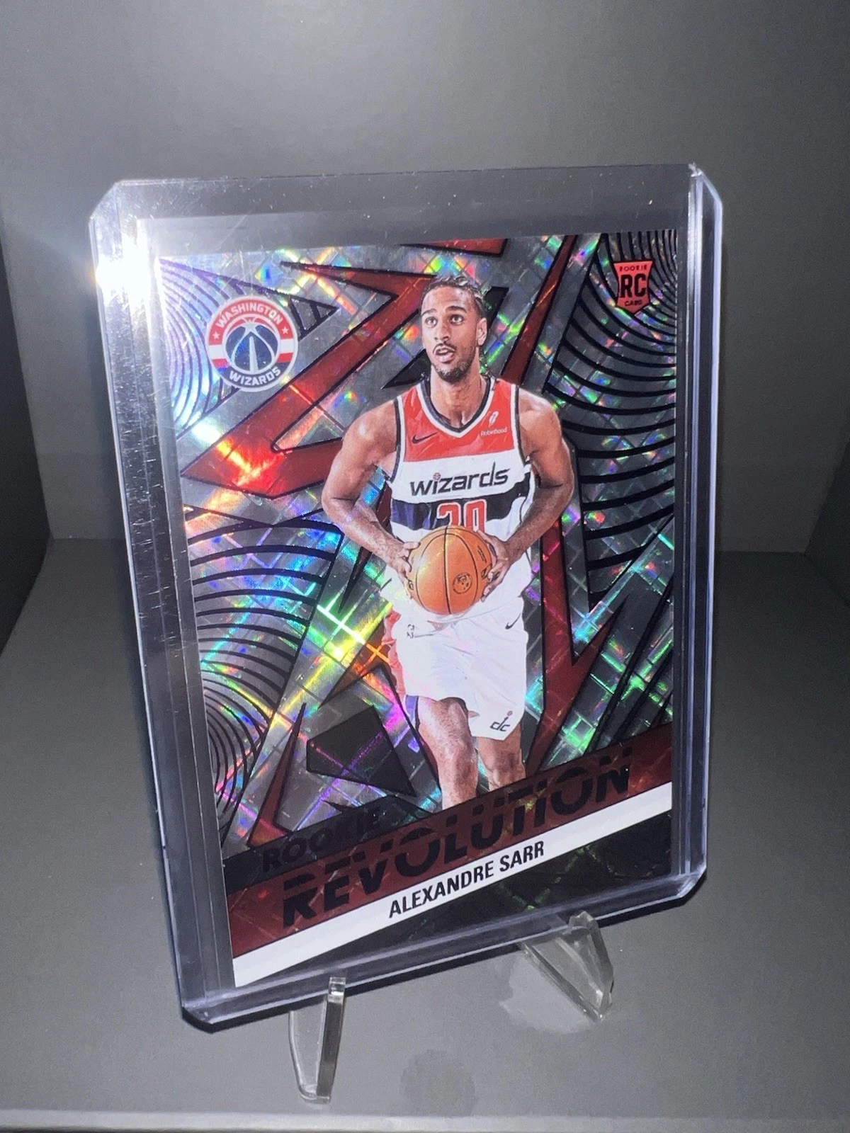 2024-25 Panini Revolution - Rookies Alexandre Sarr #106 Cosmic /99 (RC)