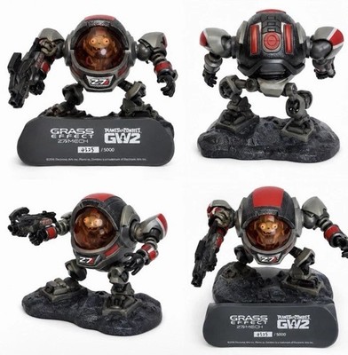 Rare Plants vs. Zombies Garden Warfare 2 Z7 Mech Grass Effect Statue!
