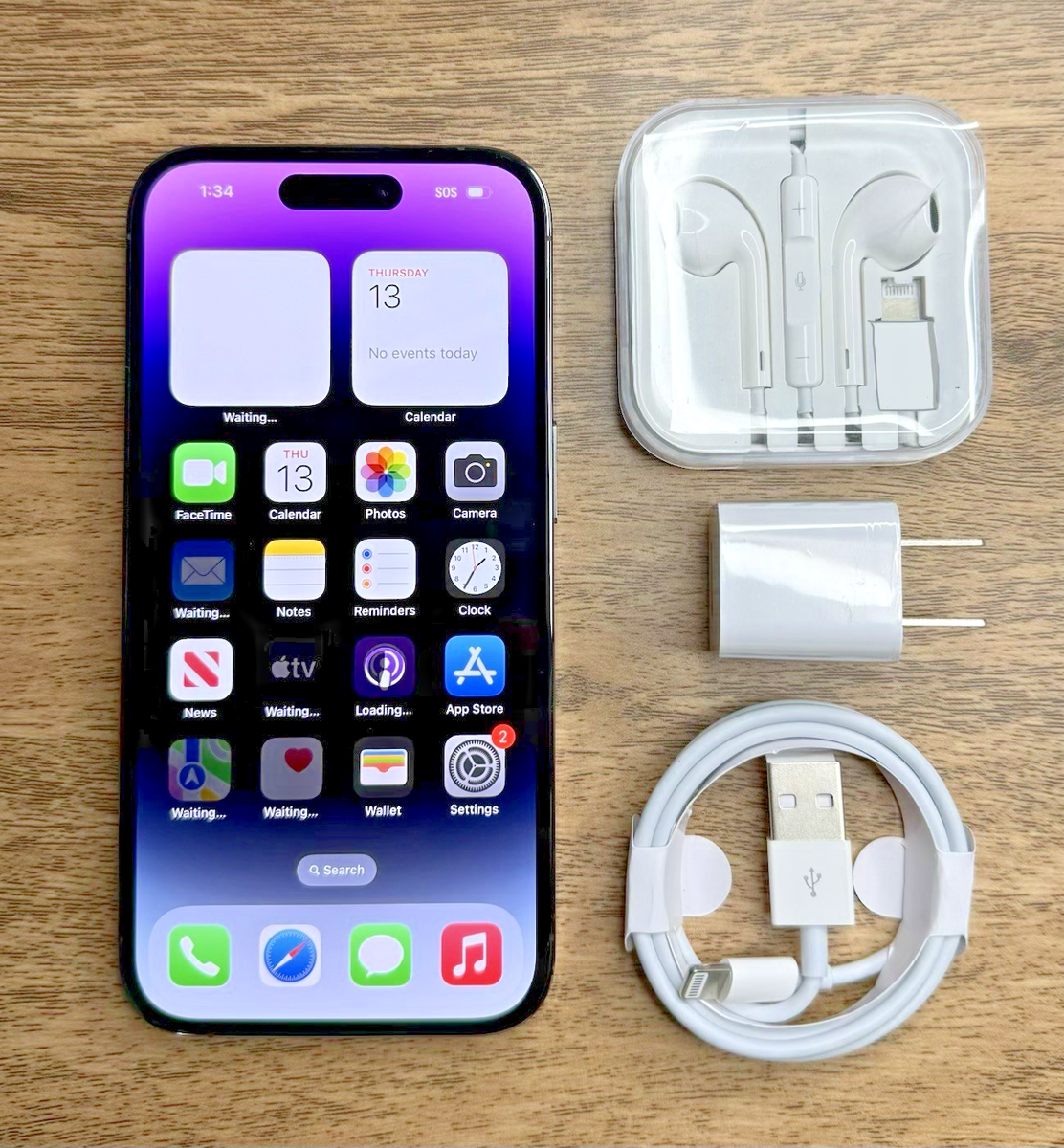 Apple iPhone 14 Pro Max - 128GB Deep Purple (Unlocked) - Very Good