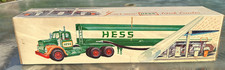 Rare 1972 Amerada HESS Gas Fuel Oil Tanker Truck & Original Box Hong Kong MARX