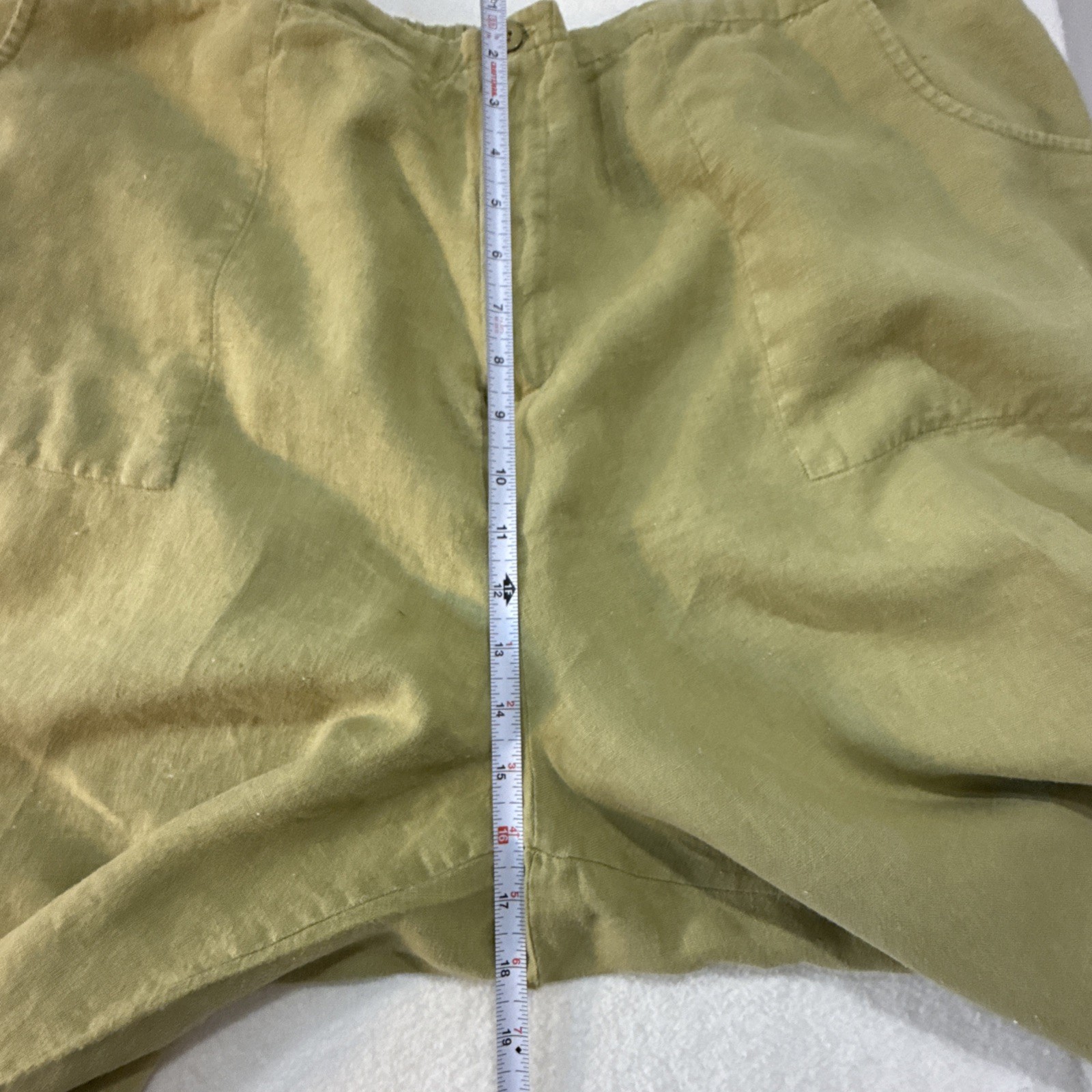 Bridgewater Studio 100% Linen Button Zip Pockets … - image 7