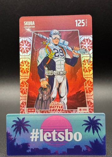 Bo Jackson Battle Arena SKUBA `Tarik Skubal` Great GMA's Linoleum Steel #GGL-603