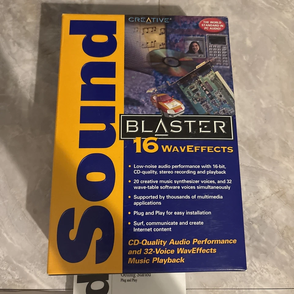VINTAGE Creative Sound Blaster 16 WavEffects SB4525 - Image 4 of 4