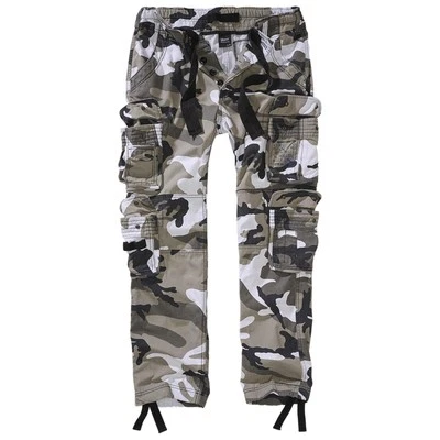 Brandit Pure Slim Fit Pants Urban 5XL Lange Hose Cargo Muster Viele Taschen