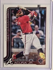 Ronald Acuna Jr. 2025 Topps Series 1 SuperBox Companion Card Atlanta Braves CC-3