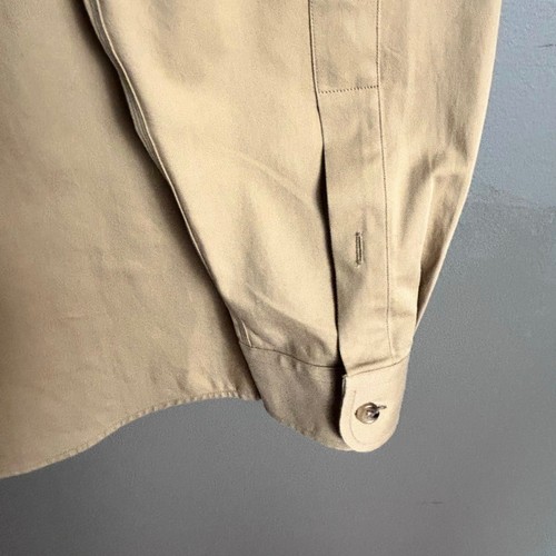 Ralph Lauren Purple Label top shirt Large button up Workshirt Khaki workwear - Picture 8 of 13