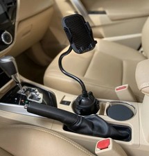 New Universal Car Mount Adjustable Gooseneck Cup Holder Cradle For Cell Phone Us
