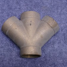 Nibco DWV Bronze Sweat Pipe Fitting 1-1/2" Double Wye Y New