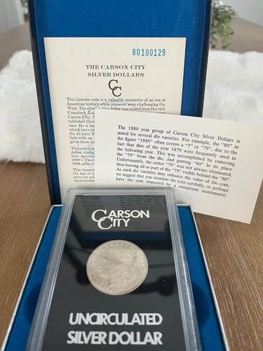 1880-cc morgan silver dollar uncirculated