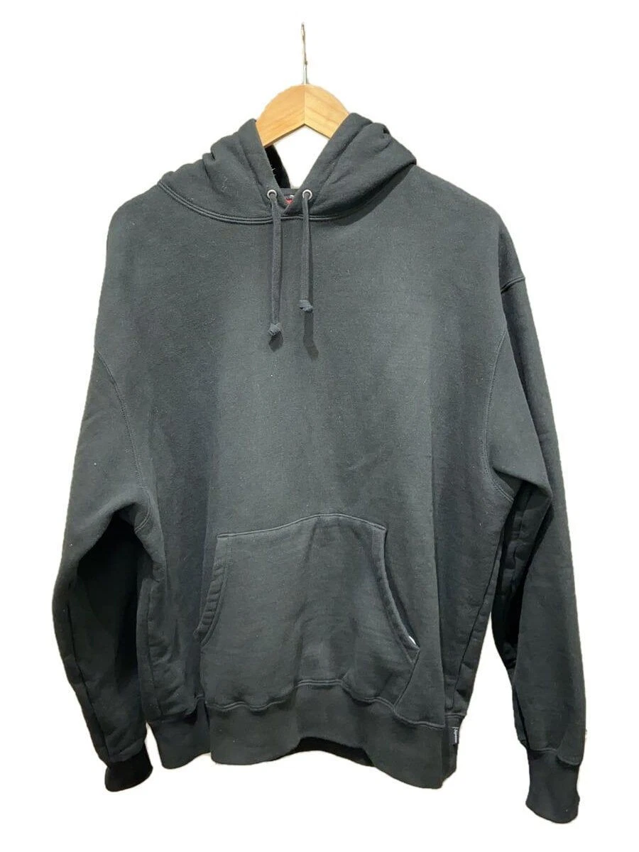 Sweat à capuche Supreme M coton noir occasion