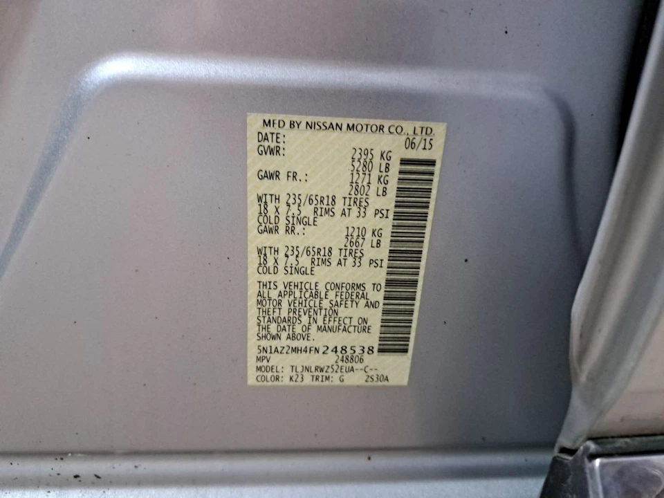 Bobina de encendido/bobinas/encendedor 2015 Murano Sku#4211973 Foto 4 de 4