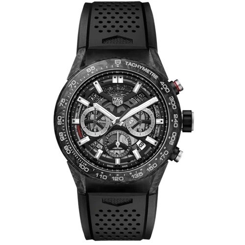 TAG Heuer 02 SWISS Automatic Chronograph Carbon Fiber Men's Watch CBG2A91.FT6173