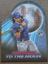 2024 Topps Big League To The Moon #TM-38 Davis Schneider Rookie Toronto Blue