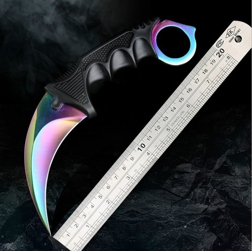 Counter Karambit FADE TITANIUM Skin Real Knife CS GO Strike Messer Neu und OVP - Bild 5 von 8