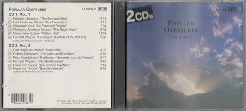 Popular Overtures Vol. 1 & 2 - Vienna Master Series 2CD - 第 1/1 張圖片