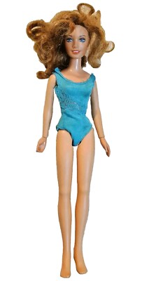 Vintage 1978 Kenner Cover Girl Darci Red Head Poseable Doll Toy VGUC C186