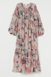 h&m conscious floral dress