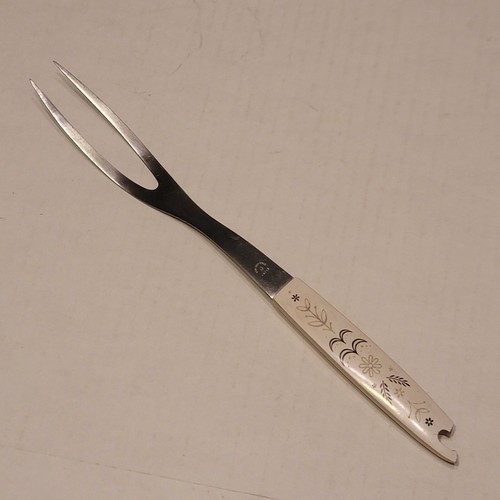 Vintage Flint Kitchen Utensils Harvest Wheat Arrowhead Ladel Spoon Fork Spreader - Picture 10 of 12