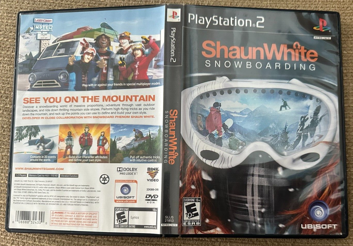 Shaun White Snowboarding PS2 (Brand New Factory Sealed US Version) Playstation 2