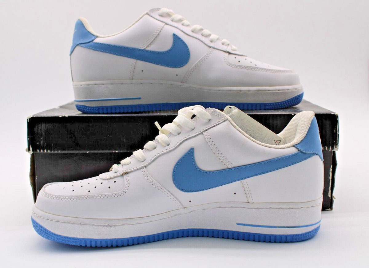 その他 Nike Air Force 1 Low \"White/ Blue\" Nike Air Force 1 '07 Essential Low University Blue Gingham W