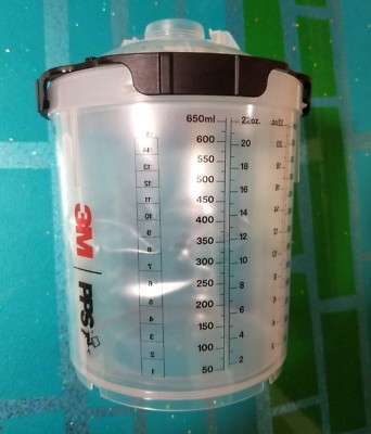 3M PPS 2.0 Starter Kit Standard Size Hard Cup plus 10 Lids and Liners