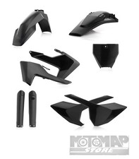  Kit Plastiche Acerbis Husqvarna FC 250 350 450 TC 125 300 2016 2017 2018 Nero
