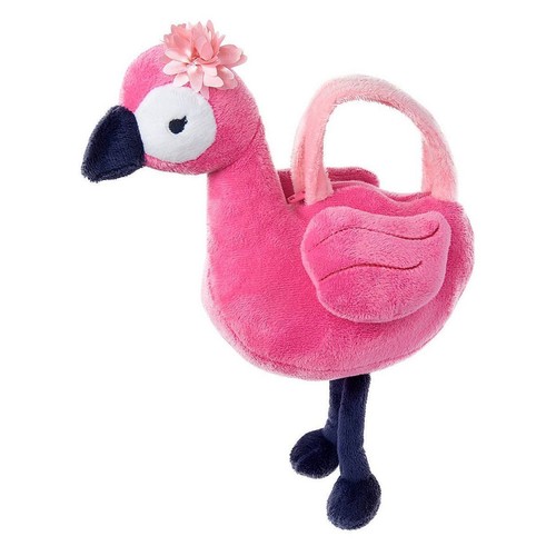 NWT Gymboree Fruit Punch Flamingo Plush Purse Bag Toy Doll Girls - Picture 2 of 2