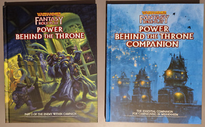 Power behind the Throne, with Companion, vol. 3 (WFRP 4e RPG, Warhammer Fantasy)