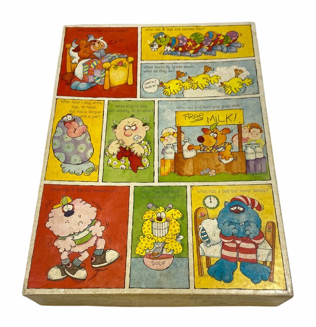 Vintage 1977 Hallmark Springbok Riddle Puzzle 100 Pieces Complete