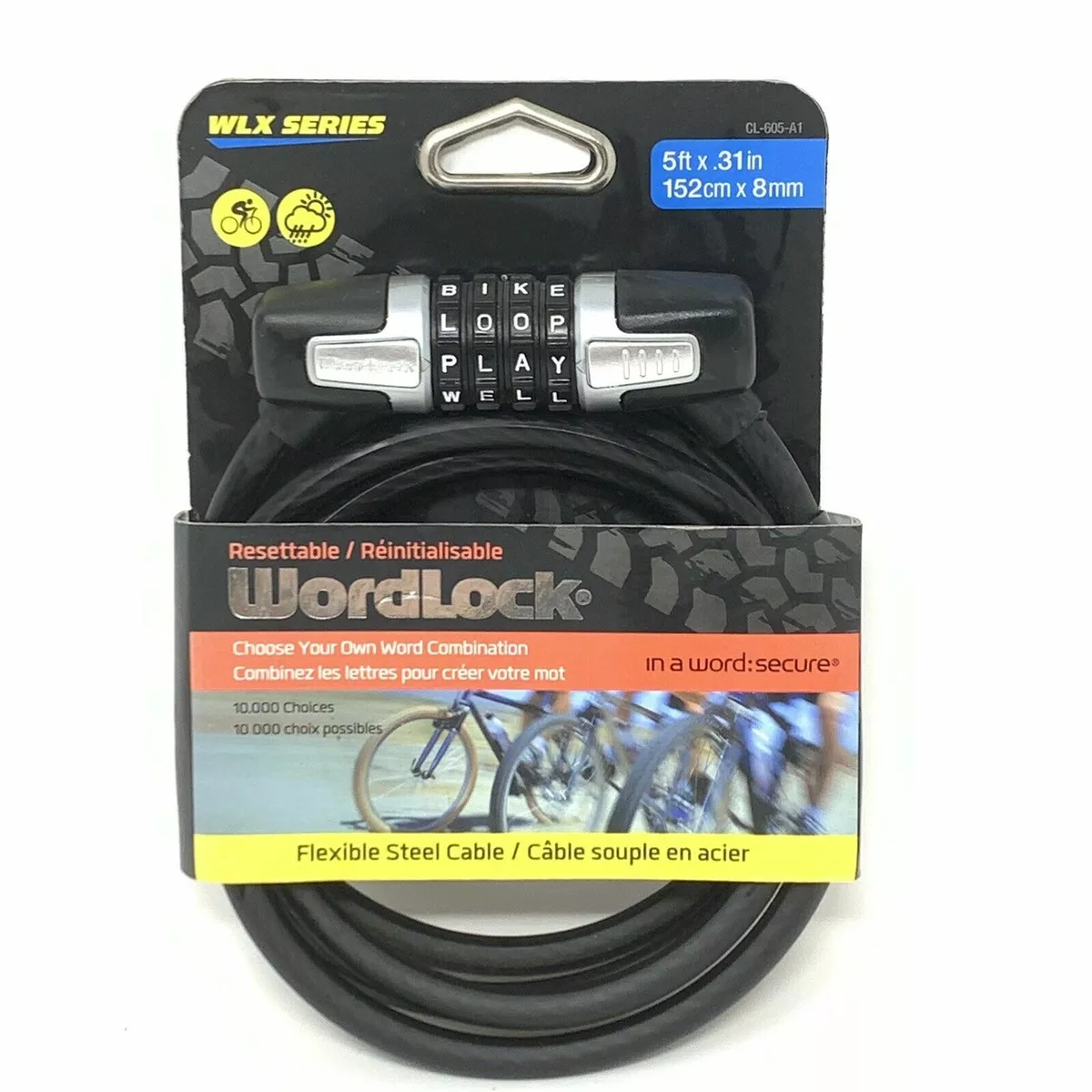 Wordlock bike lock default code deals