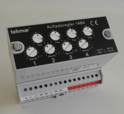 Tekmar Aufladeregler 1484-ALR für Elektroheizungen Speicherheizung