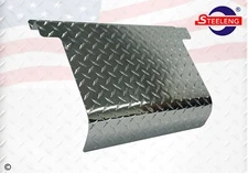 Polished Chrome Diamond Plate Access Engine Cover for EZGO TXT Golf Cart