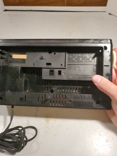 Vintage Panasonic RC-64 FM-AM elektronische digitale Radiouhr - Bild 3 von 6
