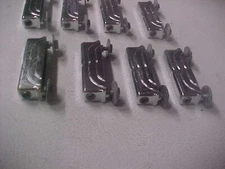 SUPER RARE!  LEEDY SNARE DRUM LUGS 1960'S  8 LUGS