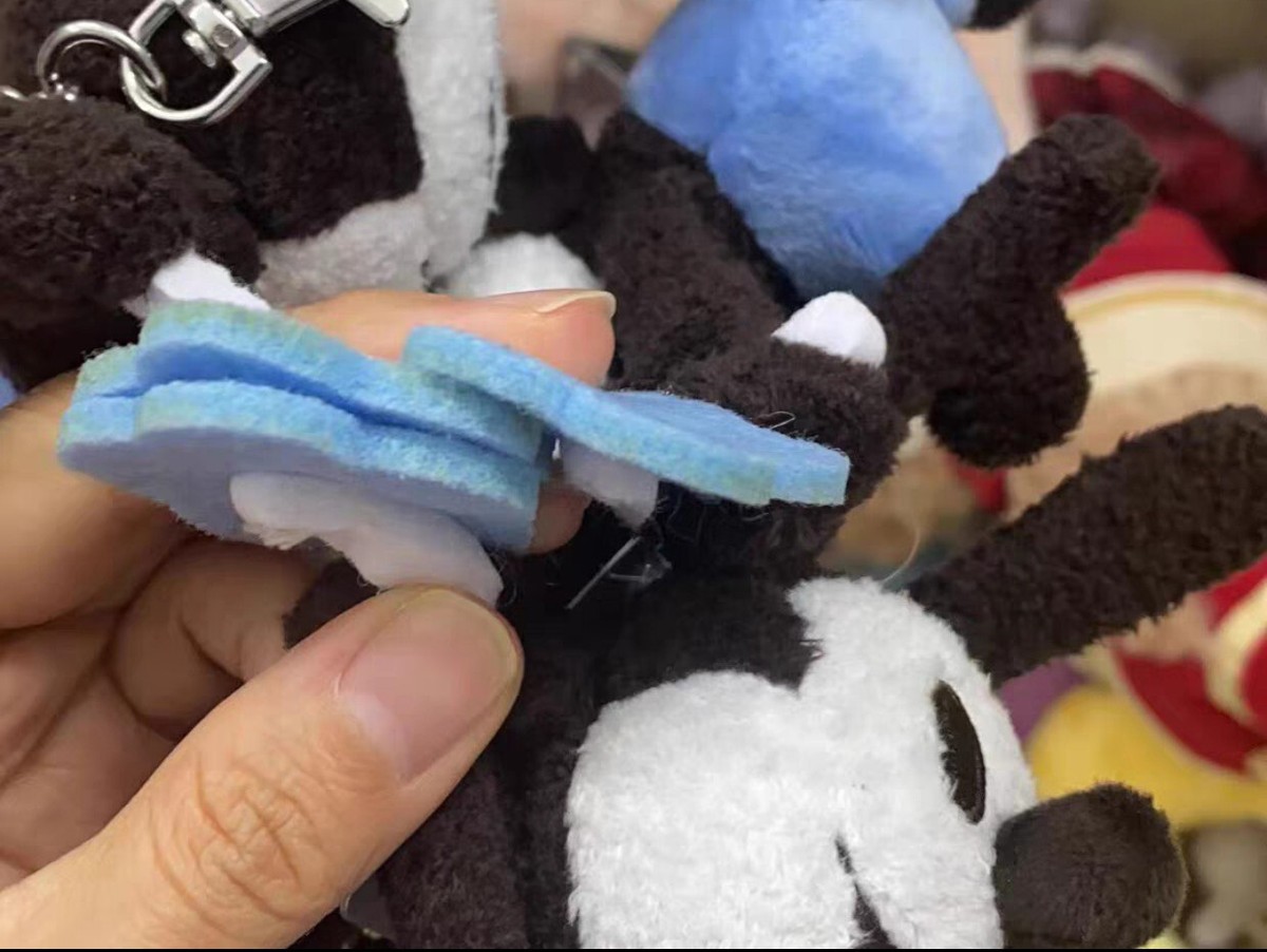 Disney 100 authentic 2023 Oswald lucky rabbit Small Plush keychain