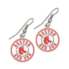 Boston Red Sox Wincraft MLB Team Logo Wire Earrings FREE SHIP