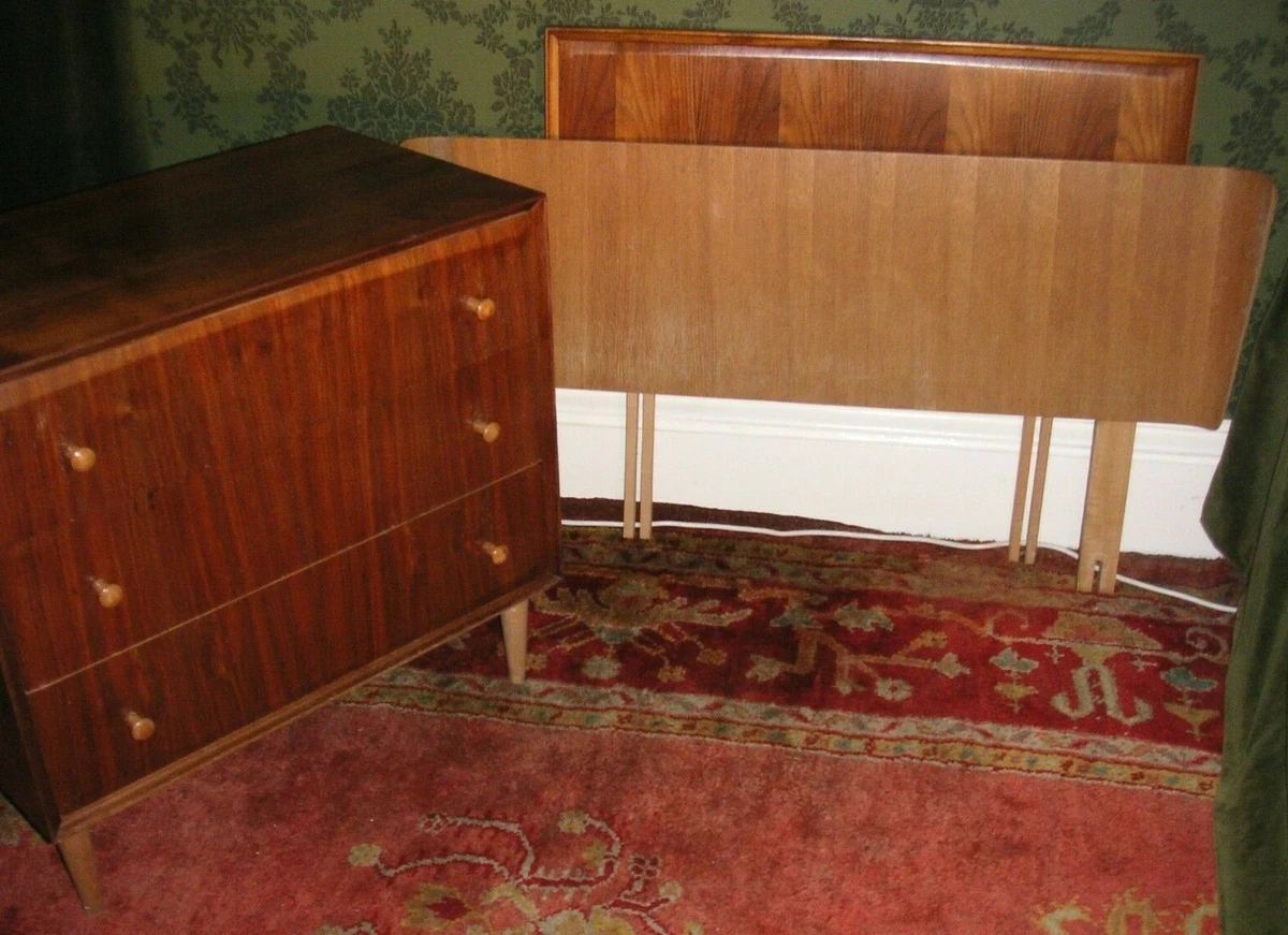 50 OFF SALE RETRO MID CENTURY MEREDEW LOWBOY 3 DRAWER CHEST in WEST YORKS