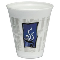 Dart Uptown Thermo-glaze Hot/cold Cups Foam 12oz Blue/black/gray 20/bag 50/ct on sale Dart Uptown Thermo-glaze Hot/cold Cups Foam 12oz Blue/black/gray 20/bag 50/ct on sale
