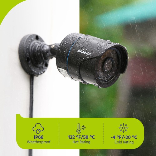 SANNCE 1080P 4en1 Exterior IR Cámara de Vigilancia para CCTV Bullet Cámara Visión Nocturna - Imagen 6 de 14