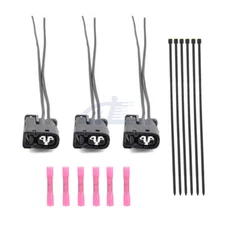 3pcs Set Connector Plug Coil Pack for Toyota Supra Lexus GS SC IS300 1jz 2jz