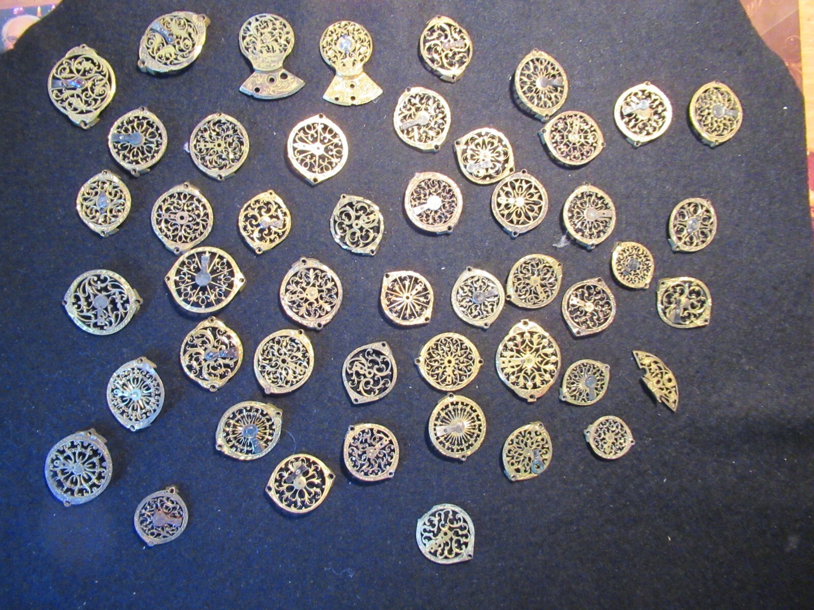 Lot D'aiguilles Pour Montre à Gousset (coq) - Occasion - Sans Marque