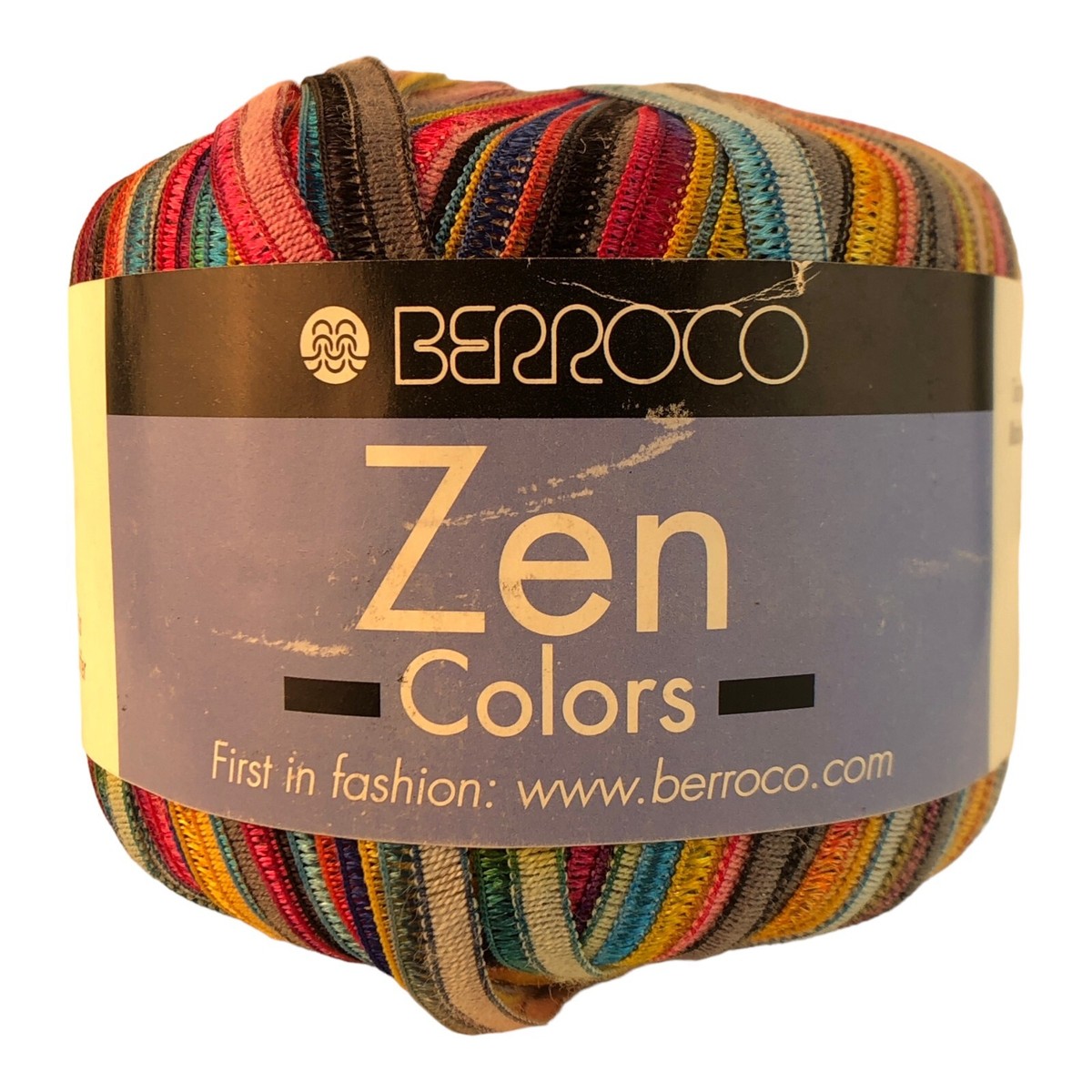 Berroco Yarn-Zen Colors-110 Yards Ribbon Yarn Color: 8114 Dye Lot