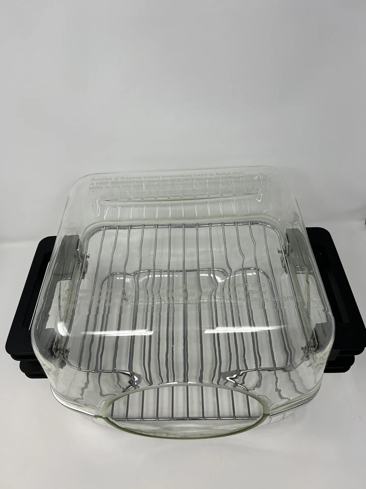 Винтажная конвекционная духовка Cuisinart Air Surge ТОЛЬКО СМЕННОЕ СТЕКЛО Никогда не использовалась Новая из старых запасов - Изображение 4 из 4