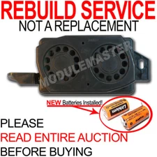 Rebuild Repair for 99 00 01 02 03 04 Saab 93 95 Theft Alarm Siren NEW batteries