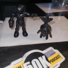 SCOTT TOLLESON MINI DEADBEET & ZOMBIE PHEYDEN black KAIJU October Toys SD-11 