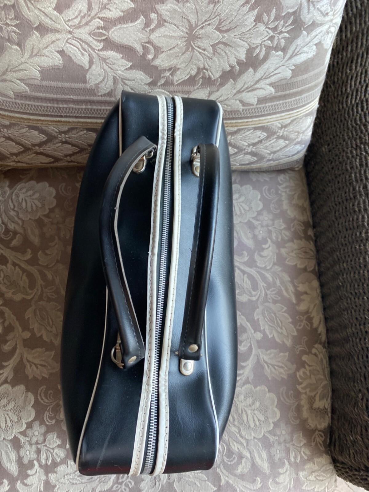 Vintage K Sports Vinyl Gym bag 1970s,Holdall,Mod,scoo… Gem