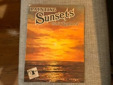 Vintage PAINTING SUNSETS BY VIOLET PARKHURST Walter T Foster 101 Art  Book