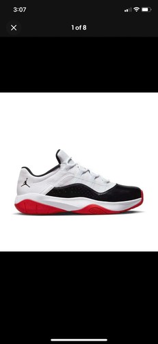 Nike Air Jordan 11 CMFT Low Concord Bred Black Red DN4180-102 Men's Size 10