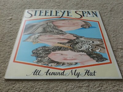 Steeleye Span - ' All around my hat' 12'' vinyl lp (with inner)